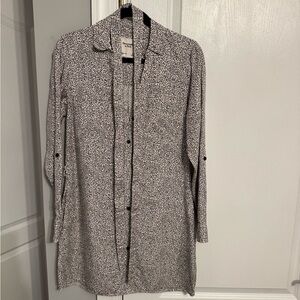 Abercrombie & Fitch Patterned Shirt Dress